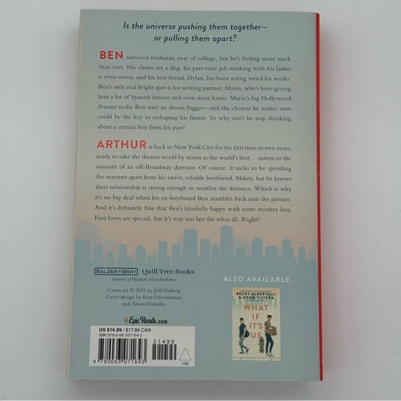 Here's To Us Book by Becky Albertalli & Adam Silvera - Paperback - Picture 2 of 3